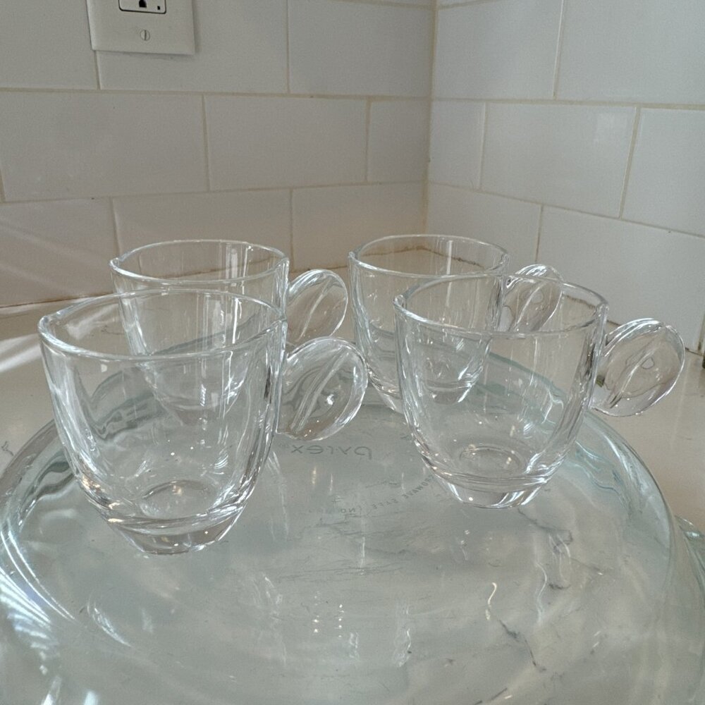 SPIEGELAU Germany Glass Espresso Set of 4 Cups